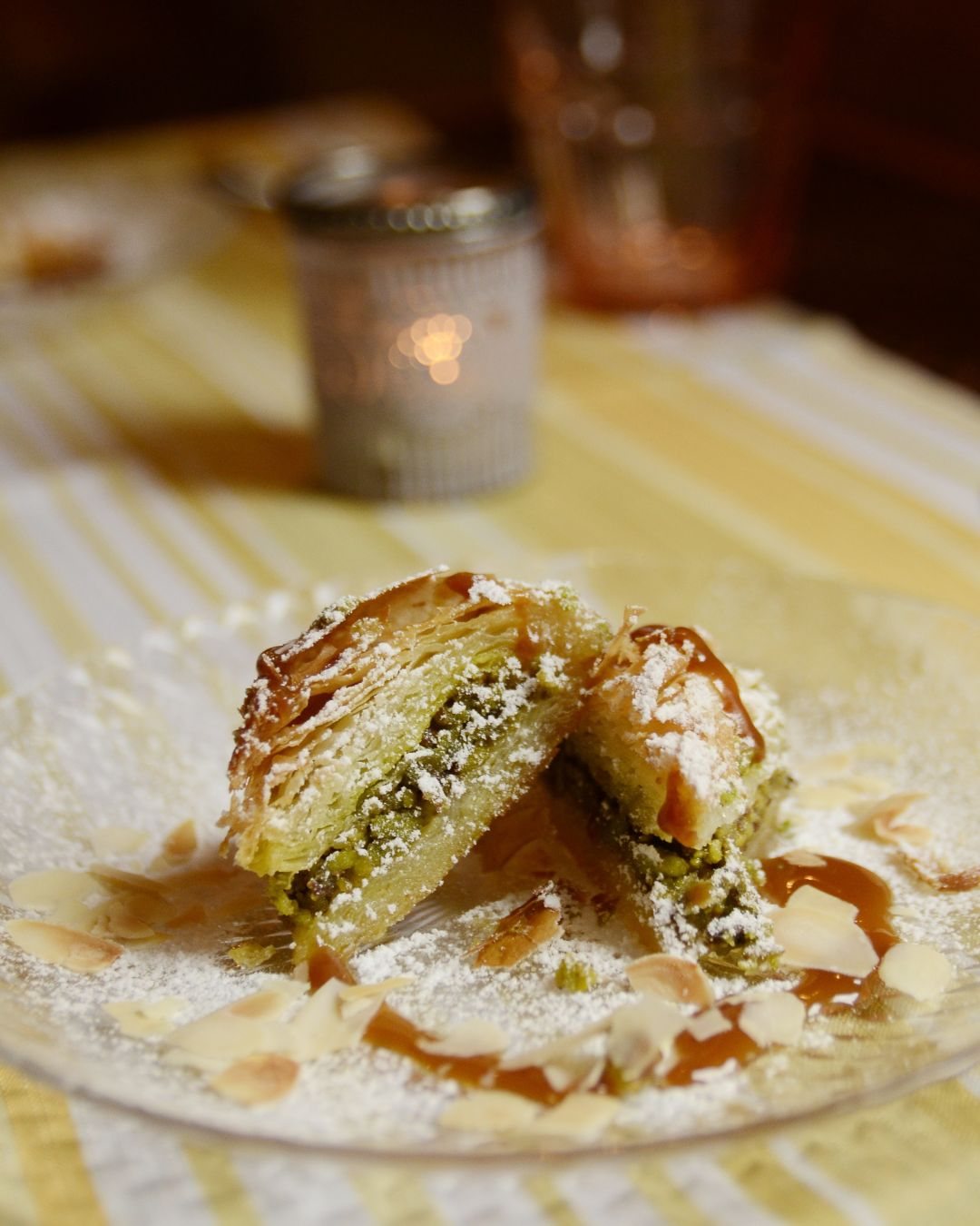 Pâtisserie orientale aux amandes