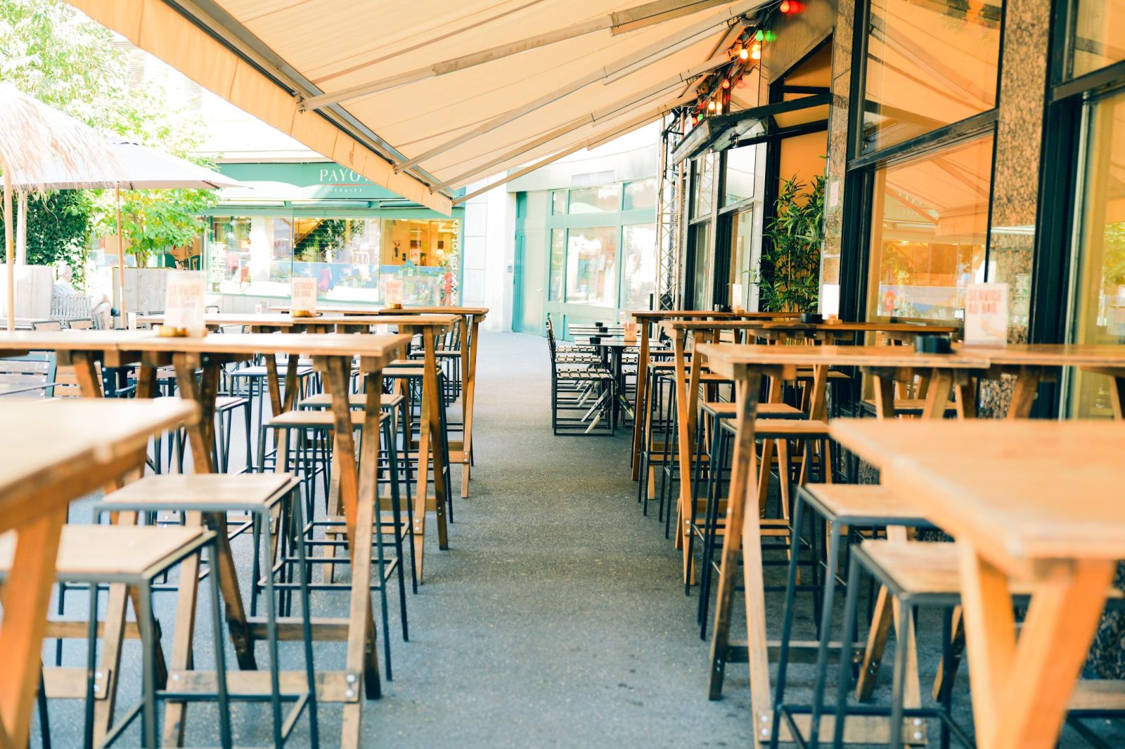 La terrasse couverte