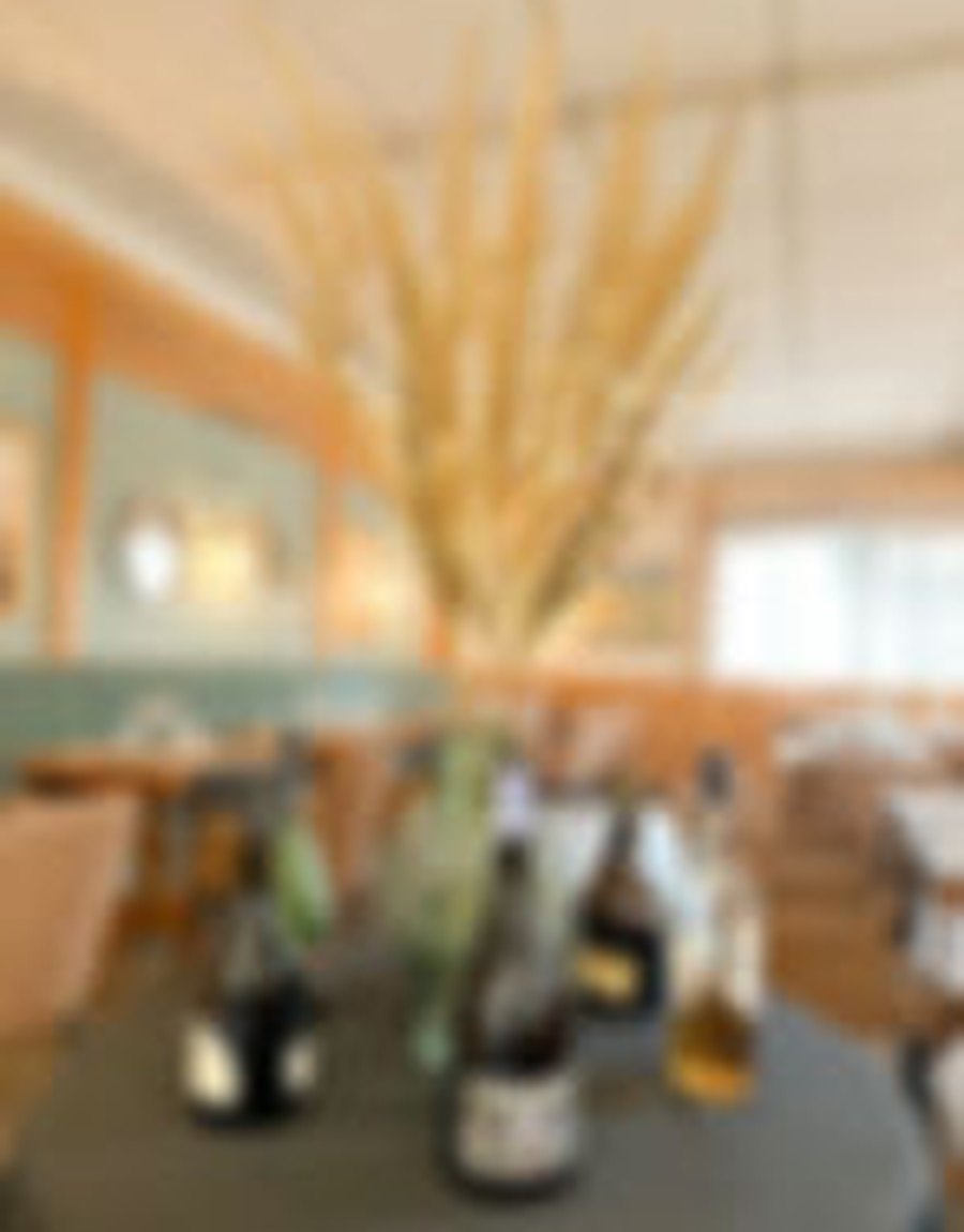 Décor d'épis de blé doré à l'Auberge de l'Épi d'Or