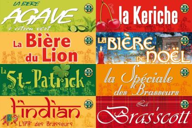 Bière ambrée maison Les Brasseurs
