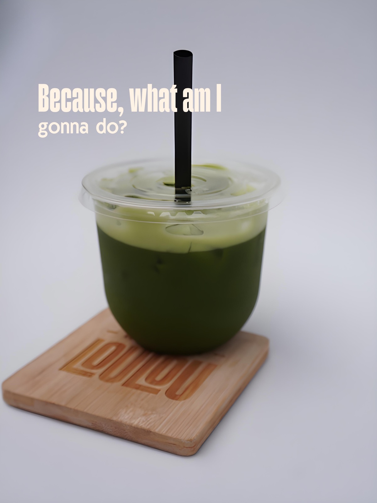Iced matcha Maison Loulou