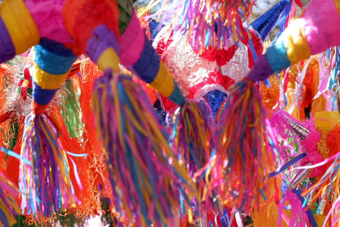 Fete des pinatas Mexique