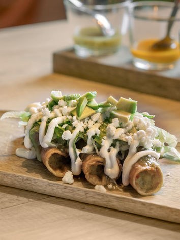Flautas croustillantes