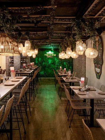 Salle du restaurant Mexicana Grill