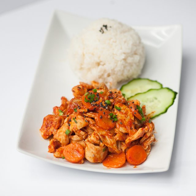 Poulet piquant
