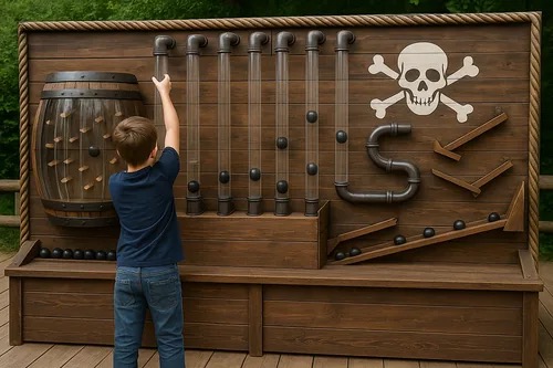Jeu du boulet de canon de Pirates Aventure