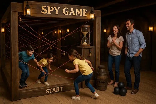 Zone piégée cordes d'espion de Pirates Aventure