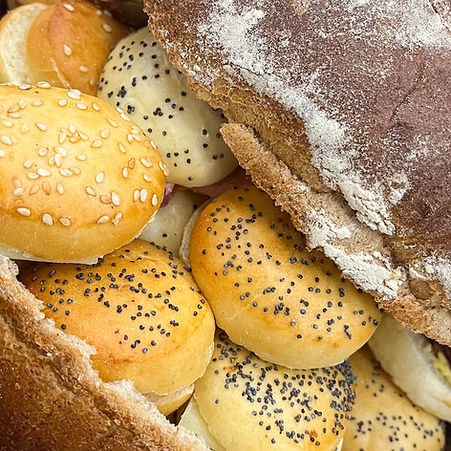 Petits pains et pains spéciaux de la boulangerie