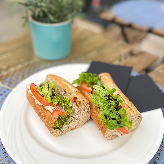 Sandwich frais du tea-room
