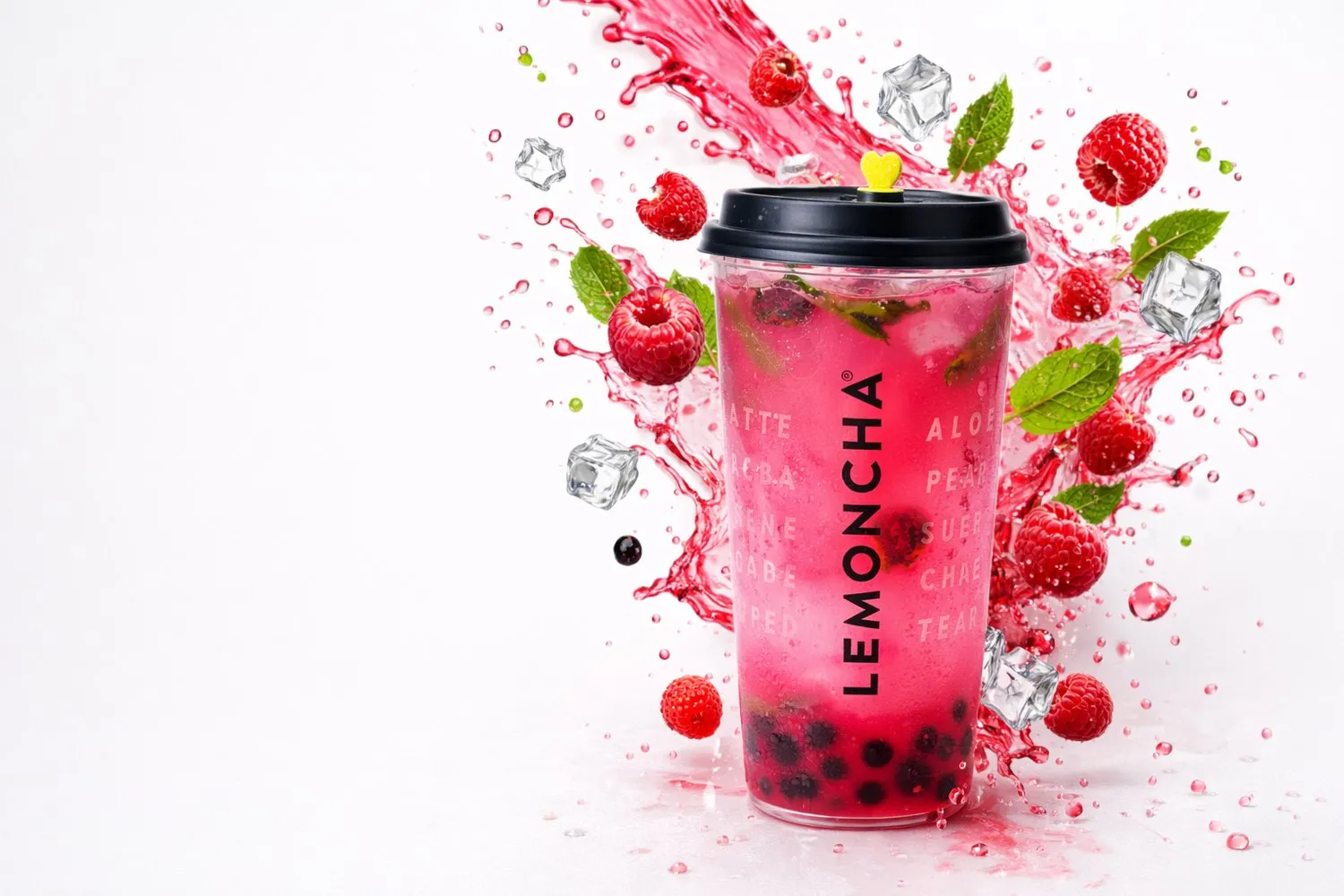Un thé glacé aux fruits rouges Lemoncha