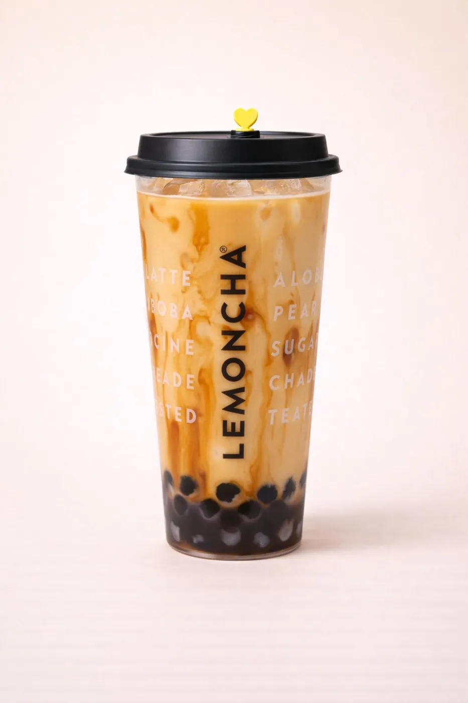 Un bubble tea au lait Lemoncha